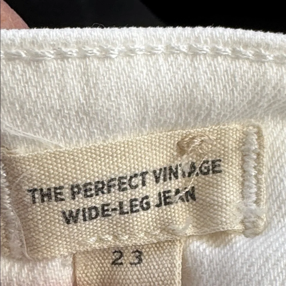 Madewell The perfect vintage wide leg jean size 23 - Picture 5 of 9